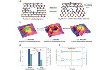 Pyridinic nitrogen-substituted graphene membranes for exceptional CO2 capture 2024.100440